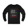 Long Sleeve Tee,Red Taxation Long Sleeve Tee,Sleeve Tee
