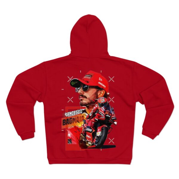 Francesco Bagnaia Hooded ,Zip Sweatshirt