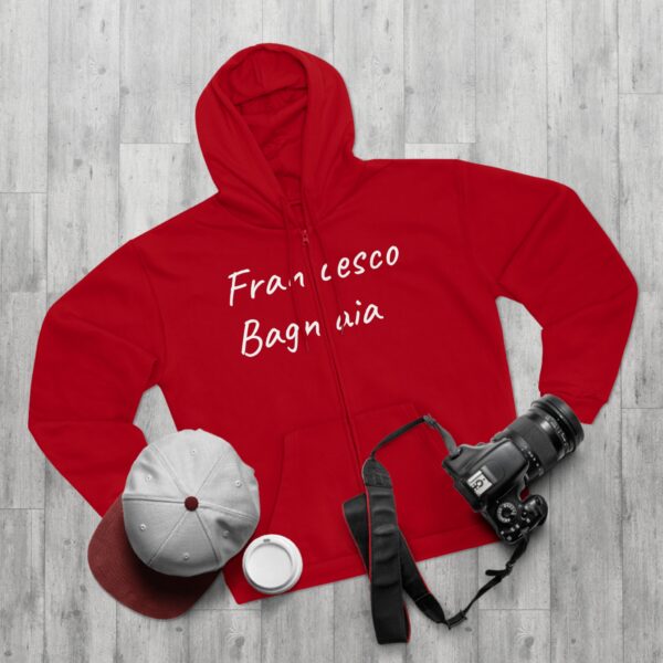 Francesco Bagnaia Hooded ,Zip Sweatshirt