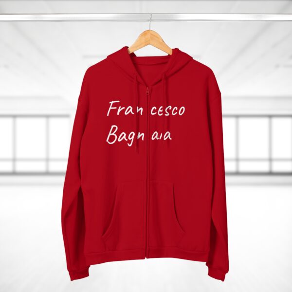 Francesco Bagnaia Hooded ,Zip Sweatshirt