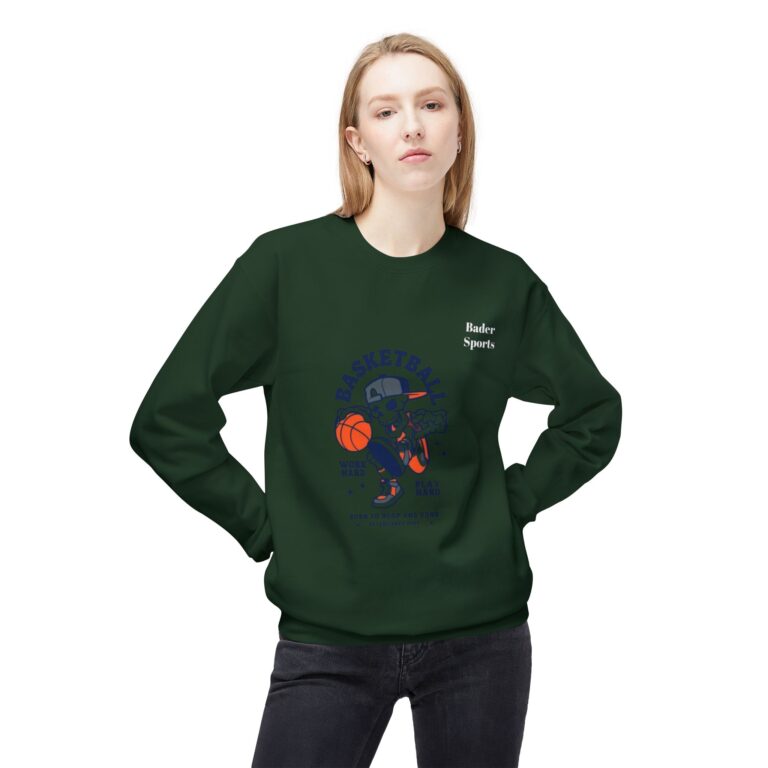 unisex midweight softstyle fleece crewneck sweatshirt