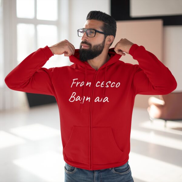 Francesco Bagnaia Hooded ,Zip Sweatshirt