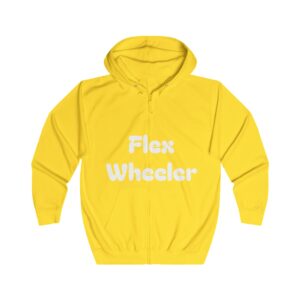 flex wheeler full zip hoodie