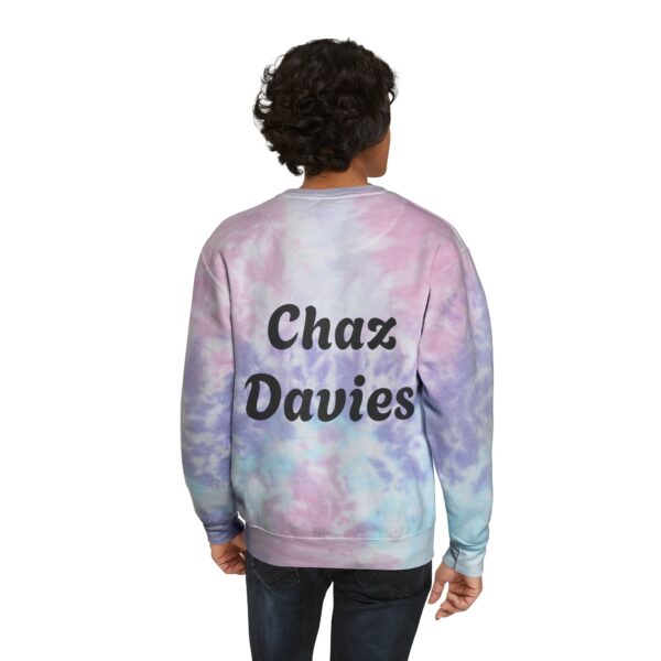 chaz davies tie dye sweatshirt